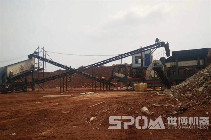 建筑垃圾破碎現(xiàn)場(chǎng)圖 建筑垃圾破碎現(xiàn)場(chǎng)圖